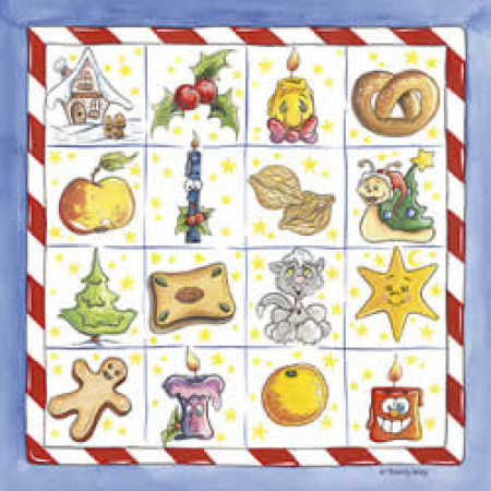 Serviette 16x Weihnachten