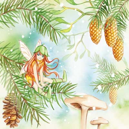 Servietten Winter Cone - Melinda