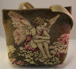 Flower Fairies Shopper Schleifenblume braun