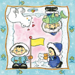 Serviette Eskimos