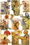 Glanzbilder Flower Fairies Nr. 4