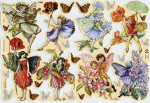 Glanzbilder Flower Fairies Nr. 8