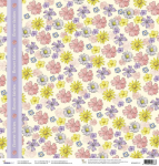 Scrapbook-Papier Blumenhintergrund