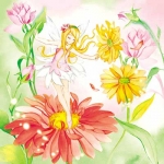 Servietten Flower Dance - Lilly