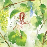 Servietten Sunny Grapes Vivi
