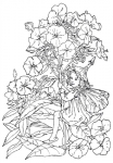 Flower Fairy Stempel Phlox