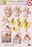 Flower Fairies Stanzbogen mit Glitzer Nr. 49