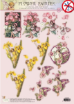 Flower Fairies Stanzbogen mit Glitzer Nr. 50