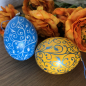 Preview: Eier Set gelb/blau