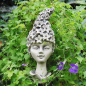 Preview: Gartenfigur Blumenkind Rittersporn
