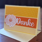 Preview: Karte Color Spirit Yellow "Danke"
