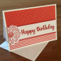 Preview: Karte Color Spirit Red "Happy Birthday"