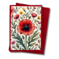 Preview: Mini-Karte Mohnblume