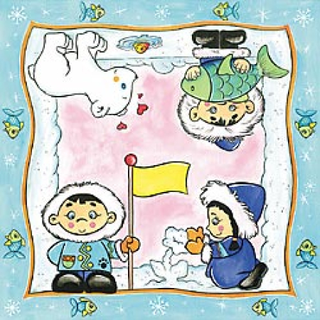 Serviette Eskimos