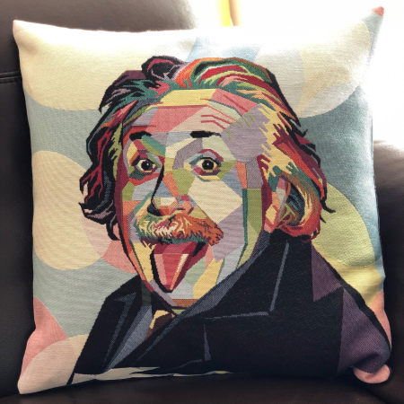 Gobelin Kissenhülle Albert Einstein
