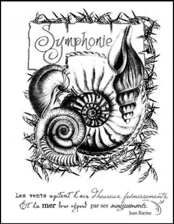 Stempelplatte Symphonie