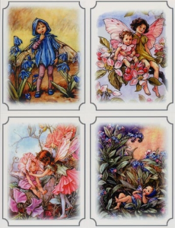 Flower Fairies Folienpostkarten I