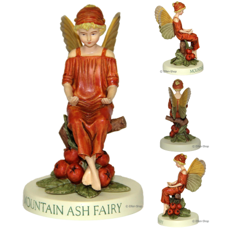 Flower-Fairy Elfe Eberesche (Sockel)