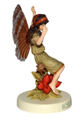Preview: Flower-Fairy Elfe Hagebutte (Sockel)