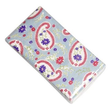 Taschentücher Blue Paisley
