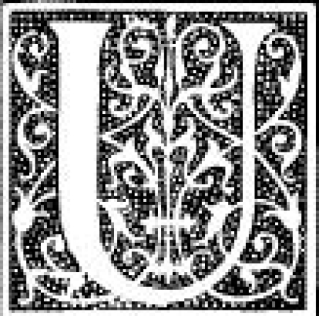Motivstempel "U"