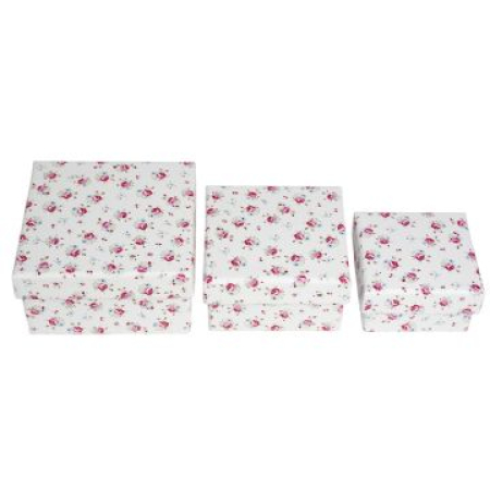 Geschenkboxen La petit rose 3er Set