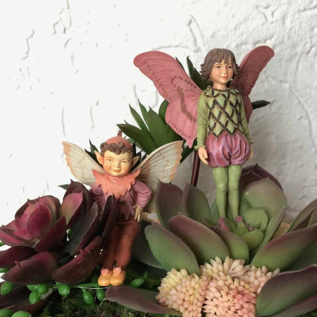 Flower Fairies Gesteck Maulbeere & Flockenblume