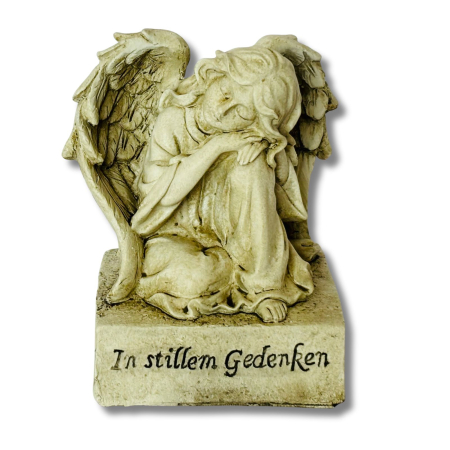 Grabdeko Engel "In stillem Gedenken"