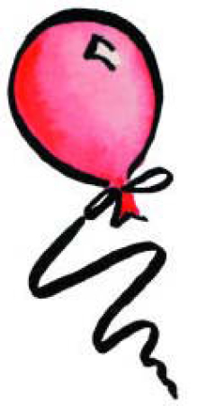 Motivstempel Luftballon