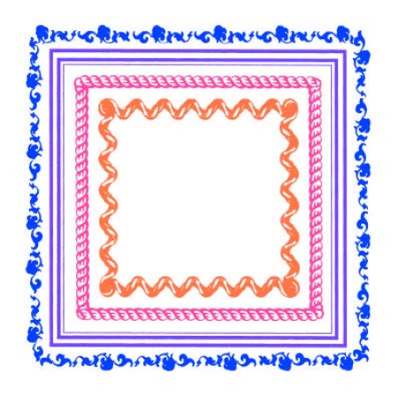 Motivstempel Frames