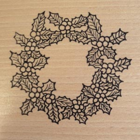 Motivstempel Ilexkranz