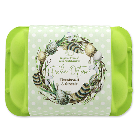Preview: Schafmilchseifen Ostereier Eisenkraut/Classic
