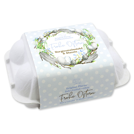 Schafmilchseifen Ostereier Vergissmeinnicht/Classic