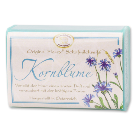 Schafmilchseife Kornblume