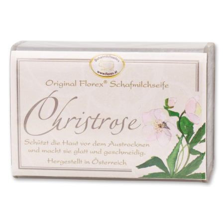 Schafmilchseife Christrose