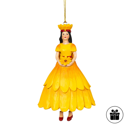 Sonnenhutmädchen zum Hängen