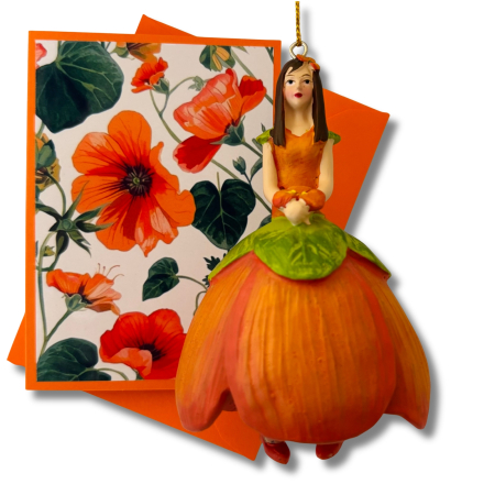 Preview: Mini-Karte Kapuzinerkresse