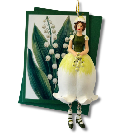 Preview: Mini-Karte Maiglöckchen