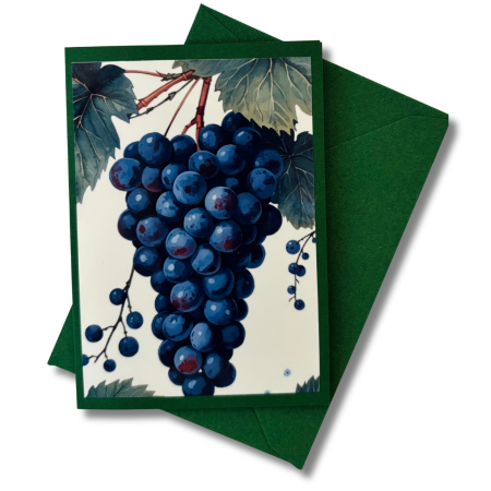 Mini-Karte Weintraube