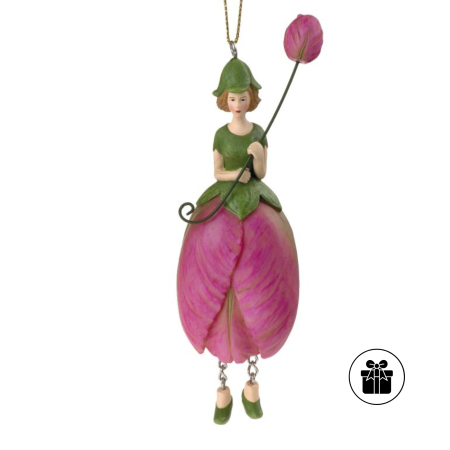 Papageientulpenmädchen zum Hängen