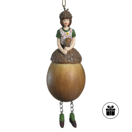 Eichelmädchen zum Hängen