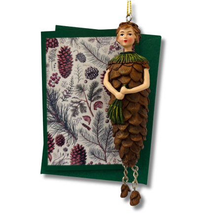 Preview: Mini-Karte Lärchenzapfen