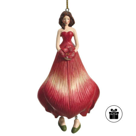 Amaryllismädchen zum Hängen