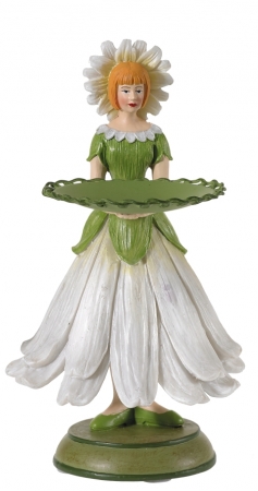 Margeritenmädchen / Kerzenteller