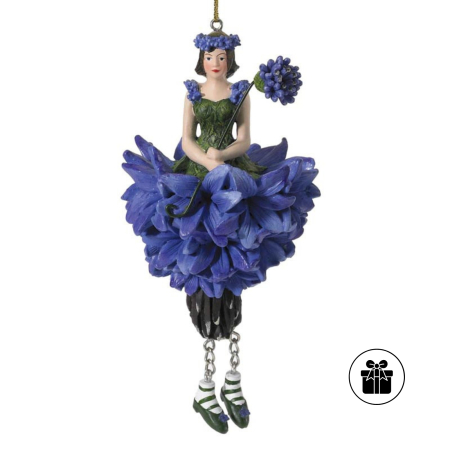 Kornblumenmädchen zum Hängen