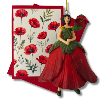 Preview: Mohnblumenmädchen zum Hängen