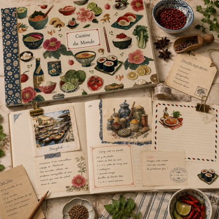 Preview: Notizheft Cuisine de monde
