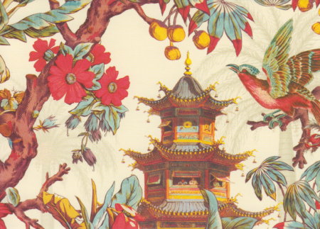 Postkarte Pagode