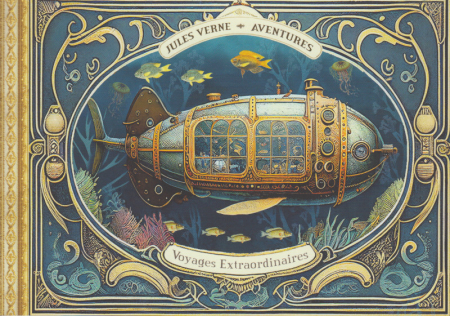 Notizheft Jules Verne