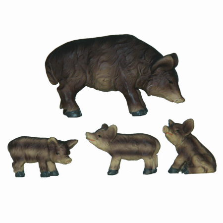 Wildschweinfamilie klein
